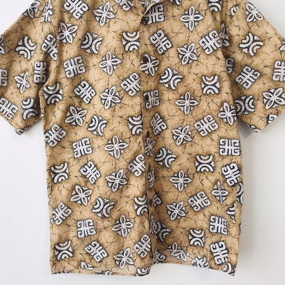 Vintage Hilo Hattie 80s 90s Hawaiian Original Buttoned Down Shirt - Picture 6 of 11